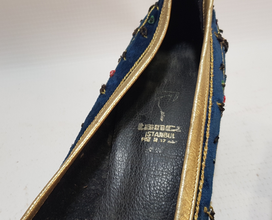 KEMAL TANCA'NIN ÇOK NADİR İLK ÜRETİM EL YAPIMI GELİN AYAKKABILARI