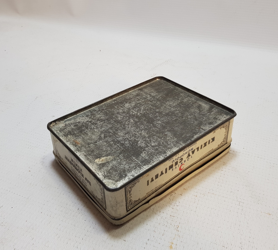 BÜYÜK BOY ANTİKA KIZILAY KİNİN KUTUSU