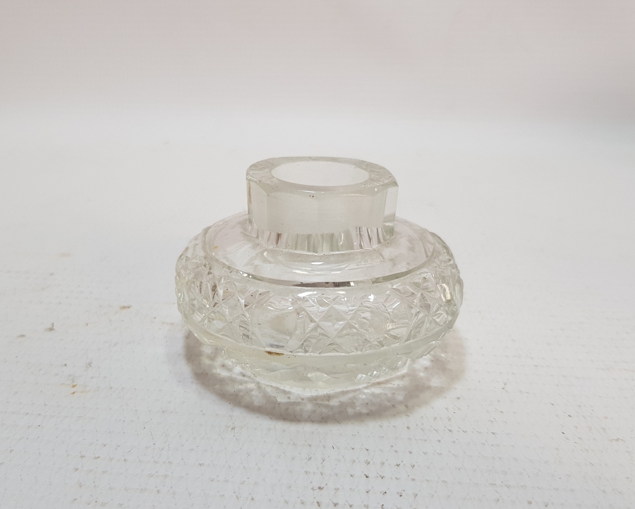 KRİSTAL KESME İŞÇİLİKLİ OSMANLI DÖNEMİ CAM HOKKA