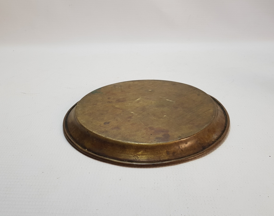 OSMANLI DÖNEMİ SÜLEYMANİYE İŞİ BAKIR KAHVE TEPSİSİ