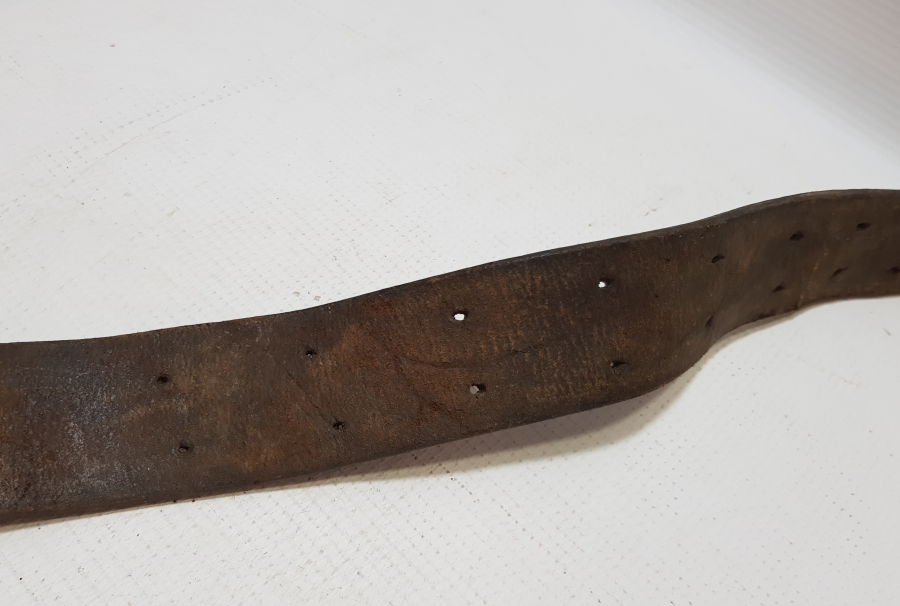 OSMANLI DÖNEMİ DERİ ASKER KEMERİ