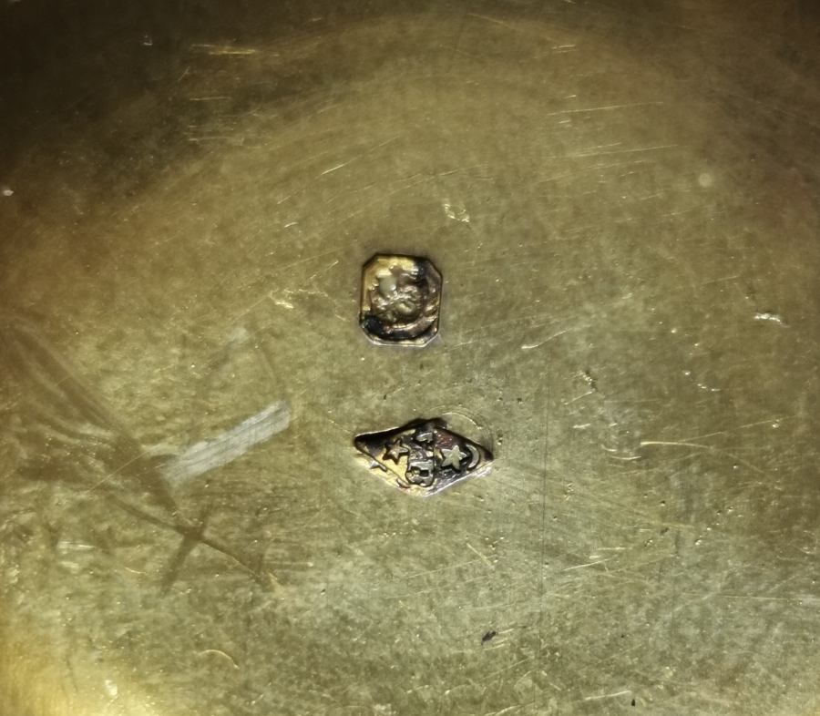 OSMANLI HANEDAN ÜYELERİNDEN BİRİNE AİT ÜZERİ ALTIN VERMEYLİ OSMANLI DÖNEMİ NADİR GÜMÜŞ BARDAK