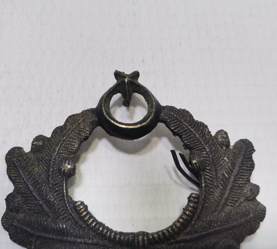 ÇOK NADİR OSMANLI JANDARMA ŞAPKA KOKARTI