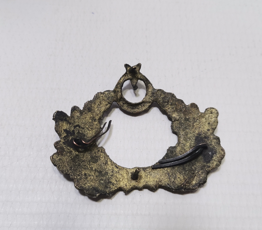 ÇOK NADİR OSMANLI JANDARMA ŞAPKA KOKARTI