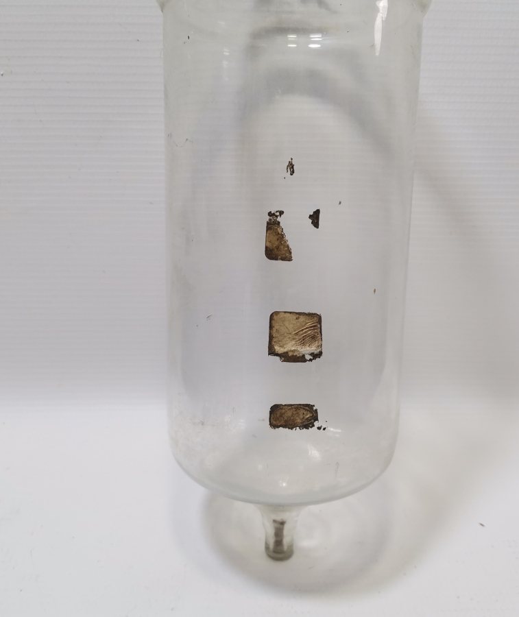 OSMANLI DÖNEMİ NADİR TİPTE CAM SERUM ŞİŞESİ