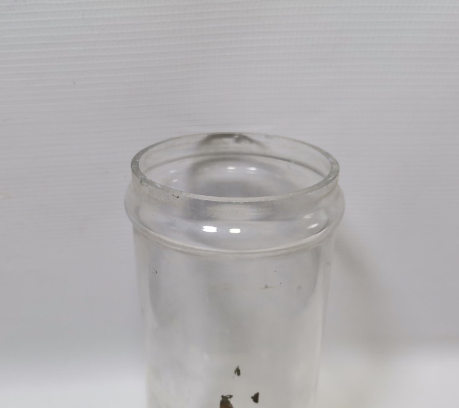 OSMANLI DÖNEMİ NADİR TİPTE CAM SERUM ŞİŞESİ