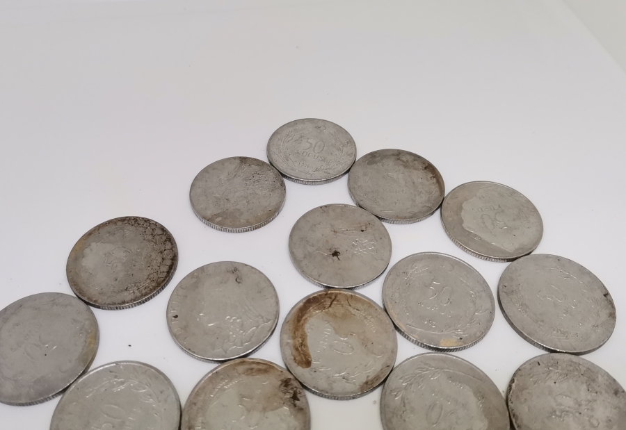 ANTİKA METAL 50 KURUŞ PARA LOTU