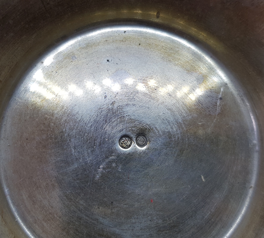 CUMHURİYET TUĞRALI ÇOK NADİR SAH DAMGALI VE ÇEŞNİLİ GÜMÜŞ KASE - İLK KEZ GÖRÜLÜYOR