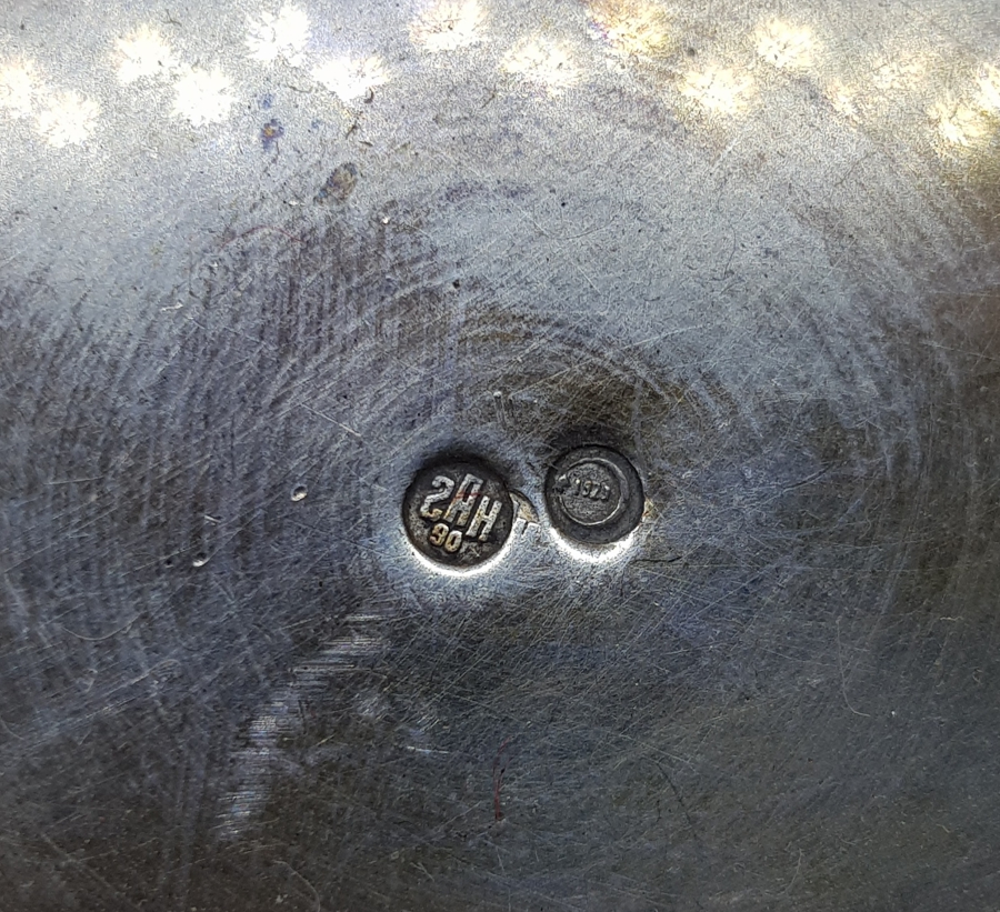 CUMHURİYET TUĞRALI ÇOK NADİR SAH DAMGALI VE ÇEŞNİLİ GÜMÜŞ KASE - İLK KEZ GÖRÜLÜYOR