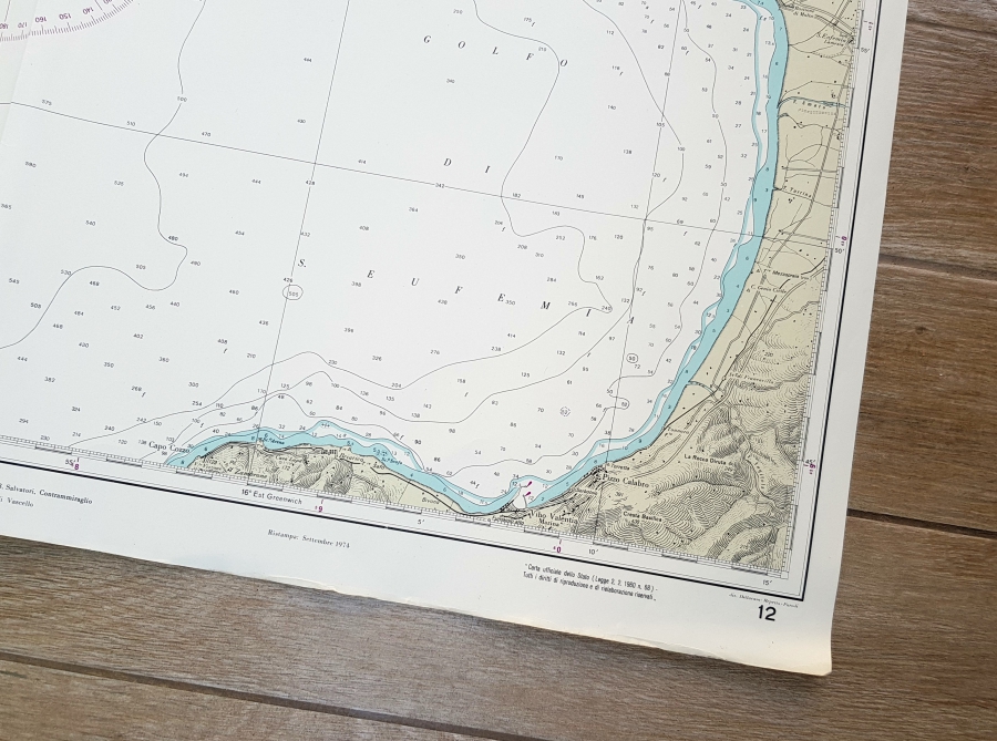 BÜYÜK BOY İTALYA HARİTA