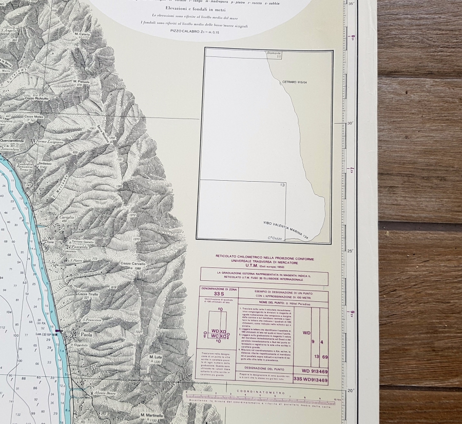 BÜYÜK BOY İTALYA HARİTA