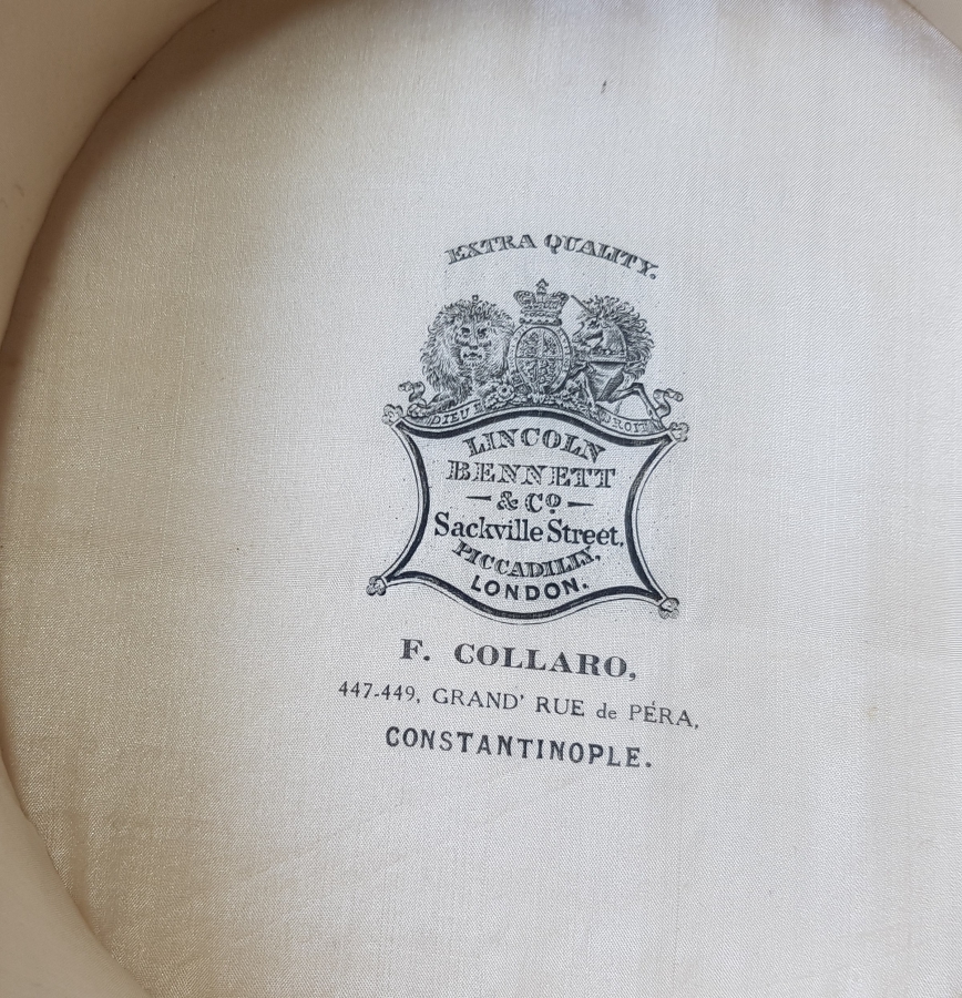 ORİJİNAL KUTUSUNDA OSMANLI DÖNEMİ ÇOK NADİR MELON ŞAPKA