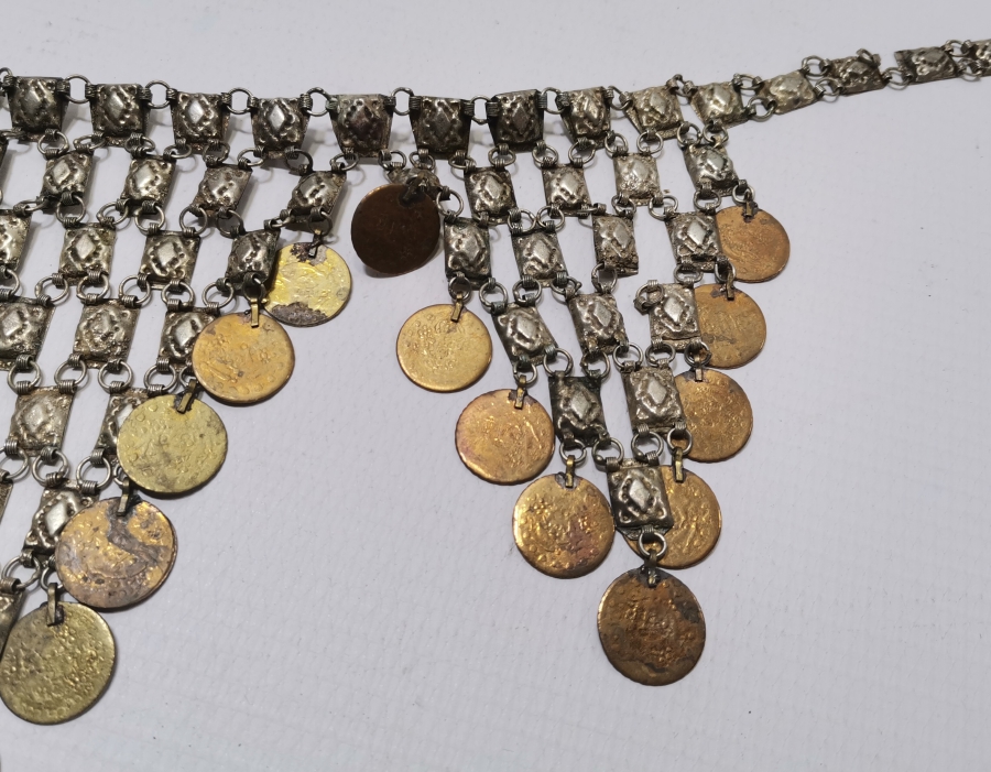 OSMANLI DÖNEMİ NADİR FORMDA SİVAS YÖRESİ GELİN DÖŞLÜĞÜ