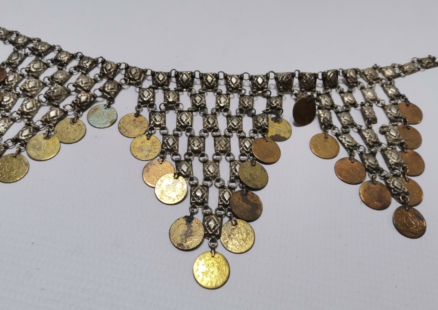 OSMANLI DÖNEMİ NADİR FORMDA SİVAS YÖRESİ GELİN DÖŞLÜĞÜ