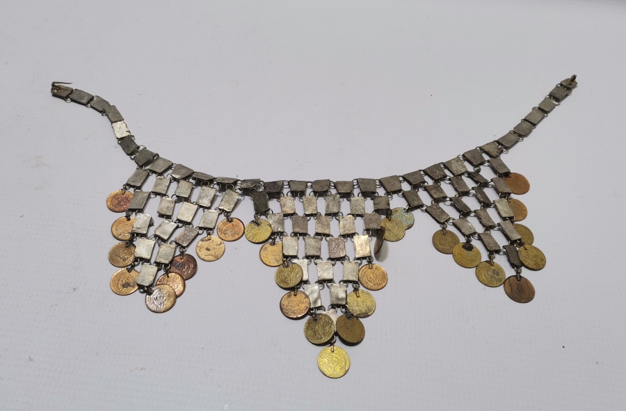 OSMANLI DÖNEMİ NADİR FORMDA SİVAS YÖRESİ GELİN DÖŞLÜĞÜ