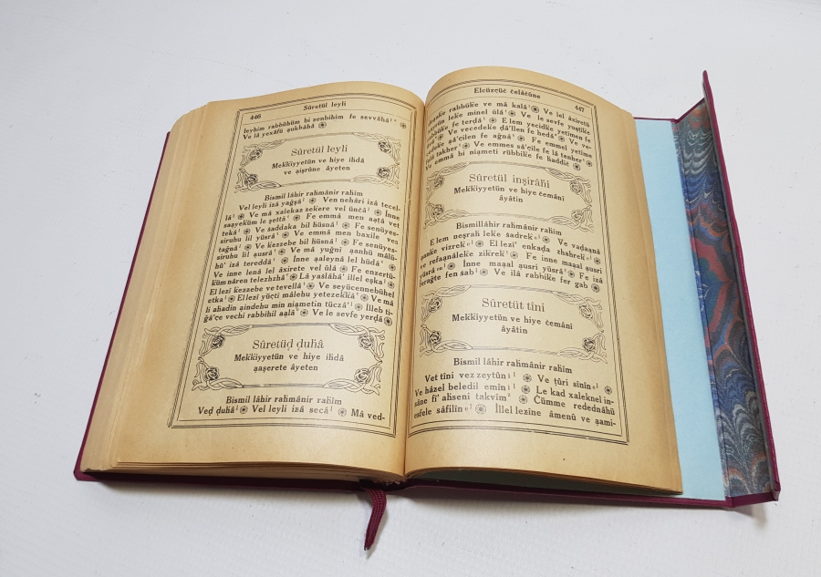 EZANIN TÜRKÇE OKUNDUĞU DÖNEM BASTIRILMIŞ VE DAĞITILMIŞ ÇOK NADİR TÜRKÇE KUR'AN-I KERİM