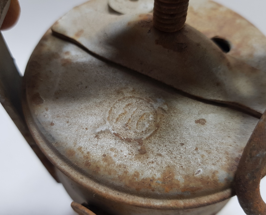 NADİR TİPTE ANTİKA MADENCİ FENERİ