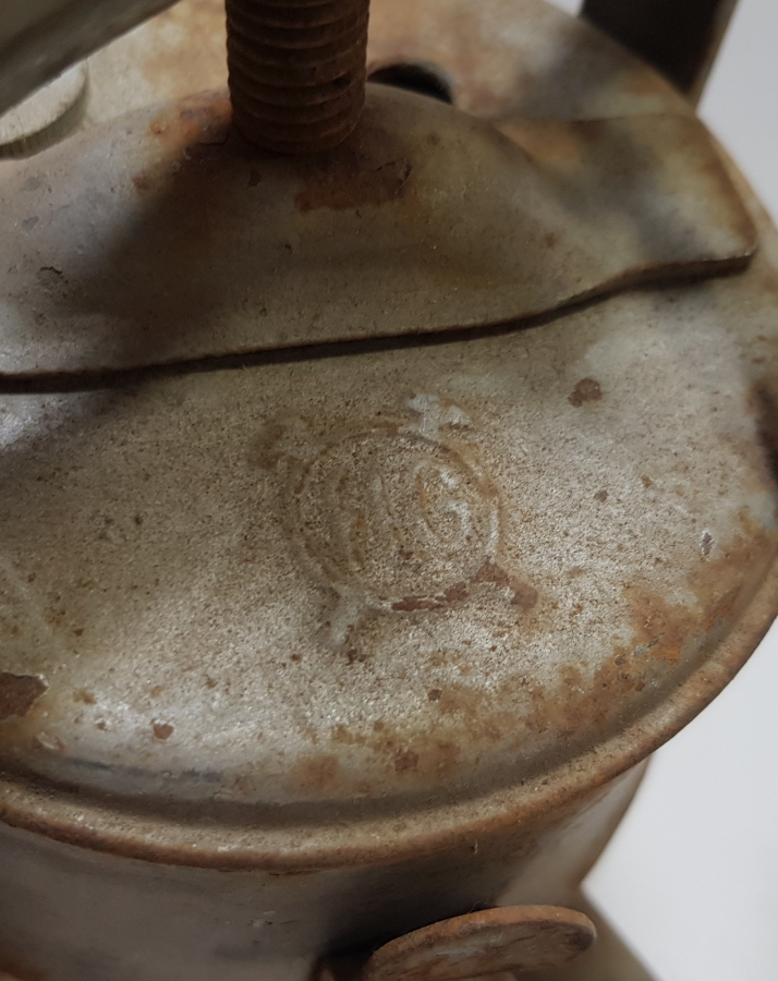 NADİR TİPTE ANTİKA MADENCİ FENERİ