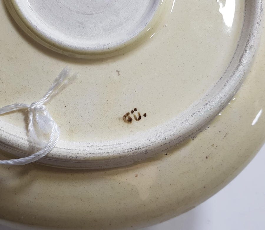 EL BOYAMA USTA İMZALI BÜYÜK BOY NADİR KÜTAHYA NADİR DUVAR TABAĞI