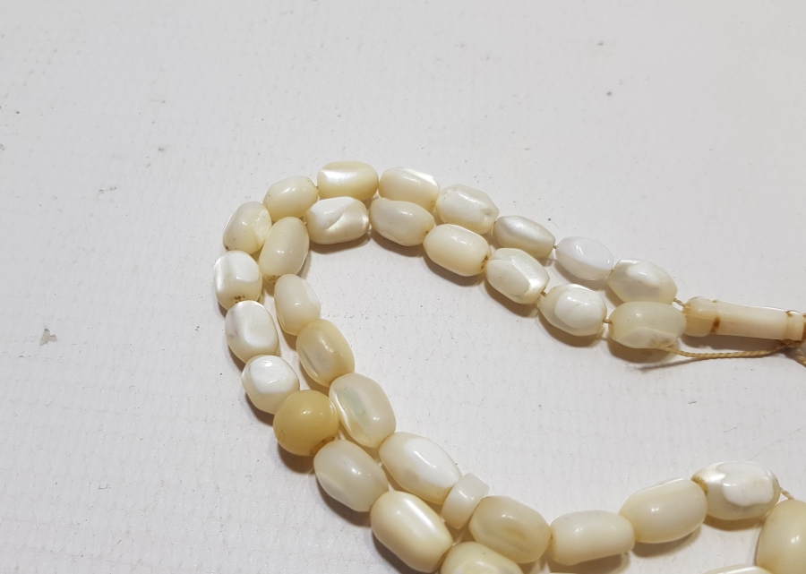 OSMANLI DÖNEMİ EL YAPIMI SEDEF TESPİH