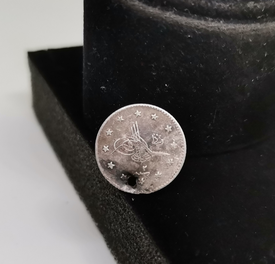 SULTAN MEHMED REŞAD DÖNEMİ GÜMÜŞ 1 KURUŞ MECİDİYE PARA