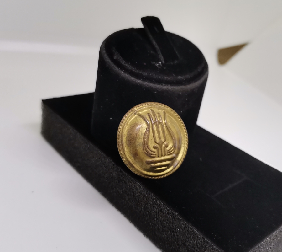 OSMANLI DÖNEMİ ÇOK NADİR MUSİKAYI HUMAYUN CEKET DÜĞMESİ