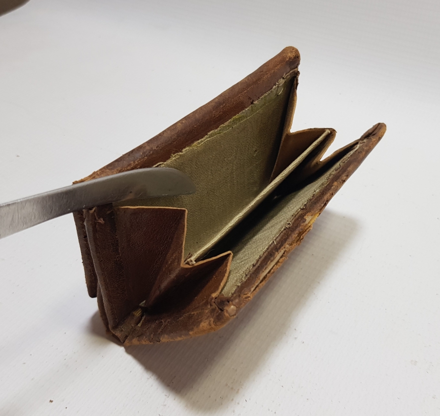 ÜZERİ TUĞRALI OSMANLI DÖNEMİ SUBAY CÜZDANI