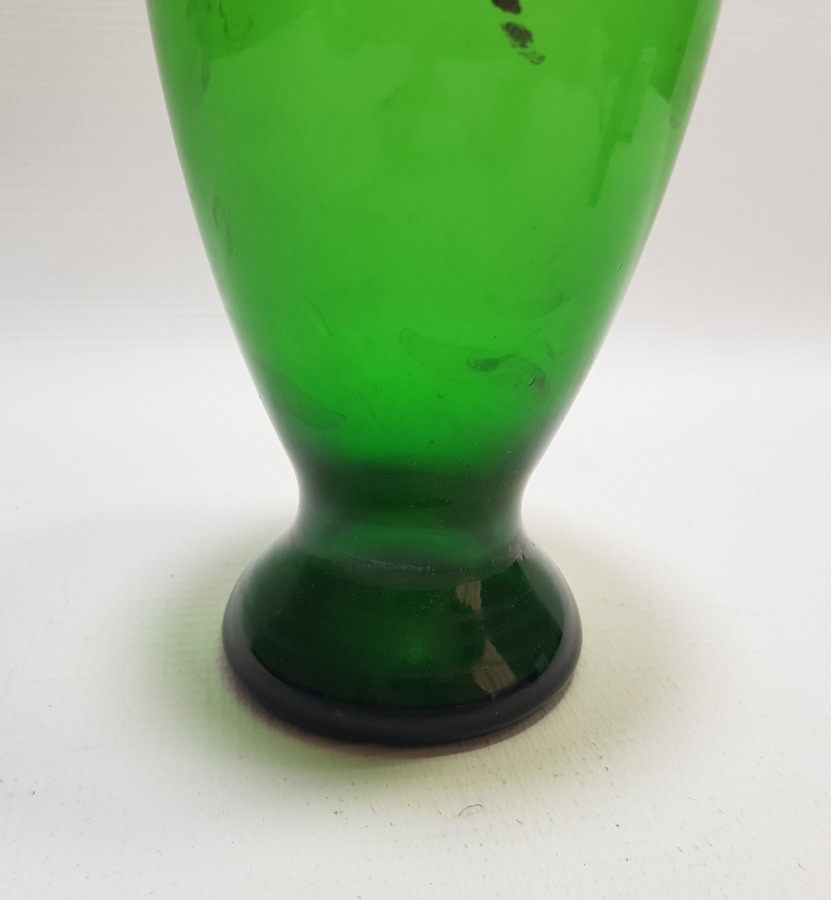 ÜZERİ GÜMÜŞ VARAKLI OSMANLI DÖNEMİ VAZO