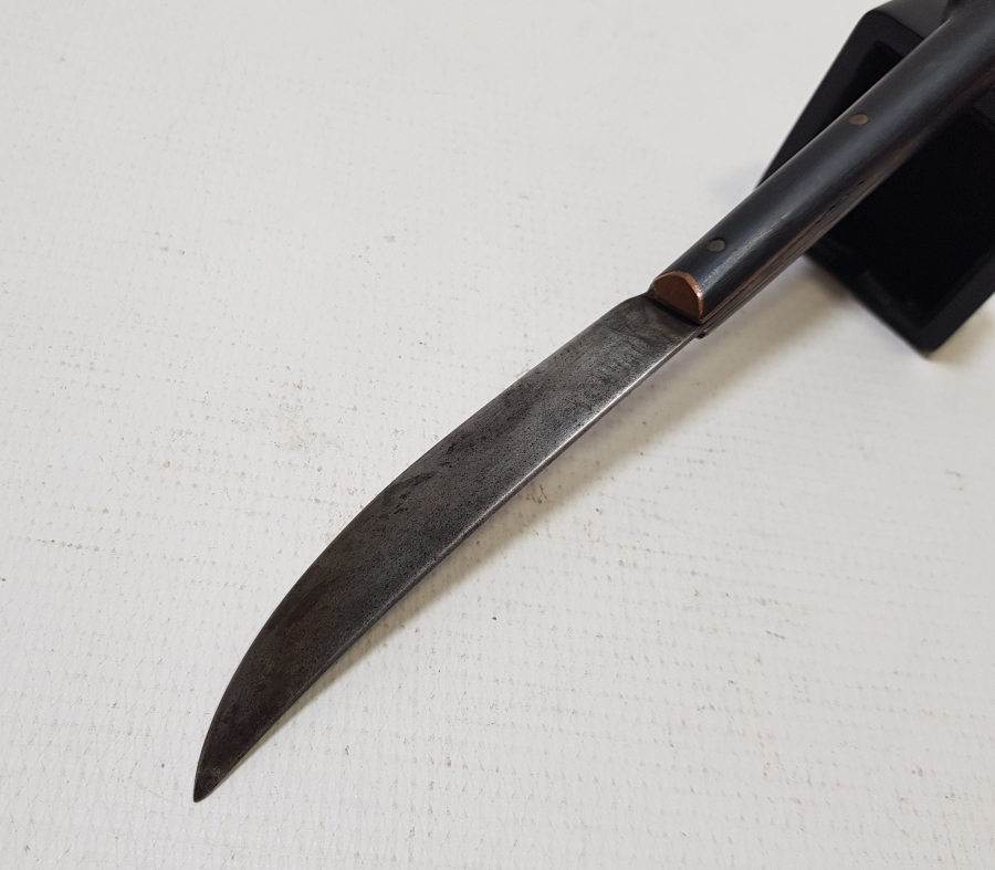 OSMANLI DÖNEMİ EL YAPIMI BOYNUZ SAPLI SÜRMENE KAMASI