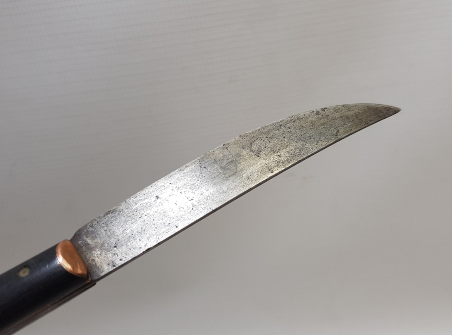 OSMANLI DÖNEMİ EL YAPIMI BOYNUZ SAPLI SÜRMENE KAMASI