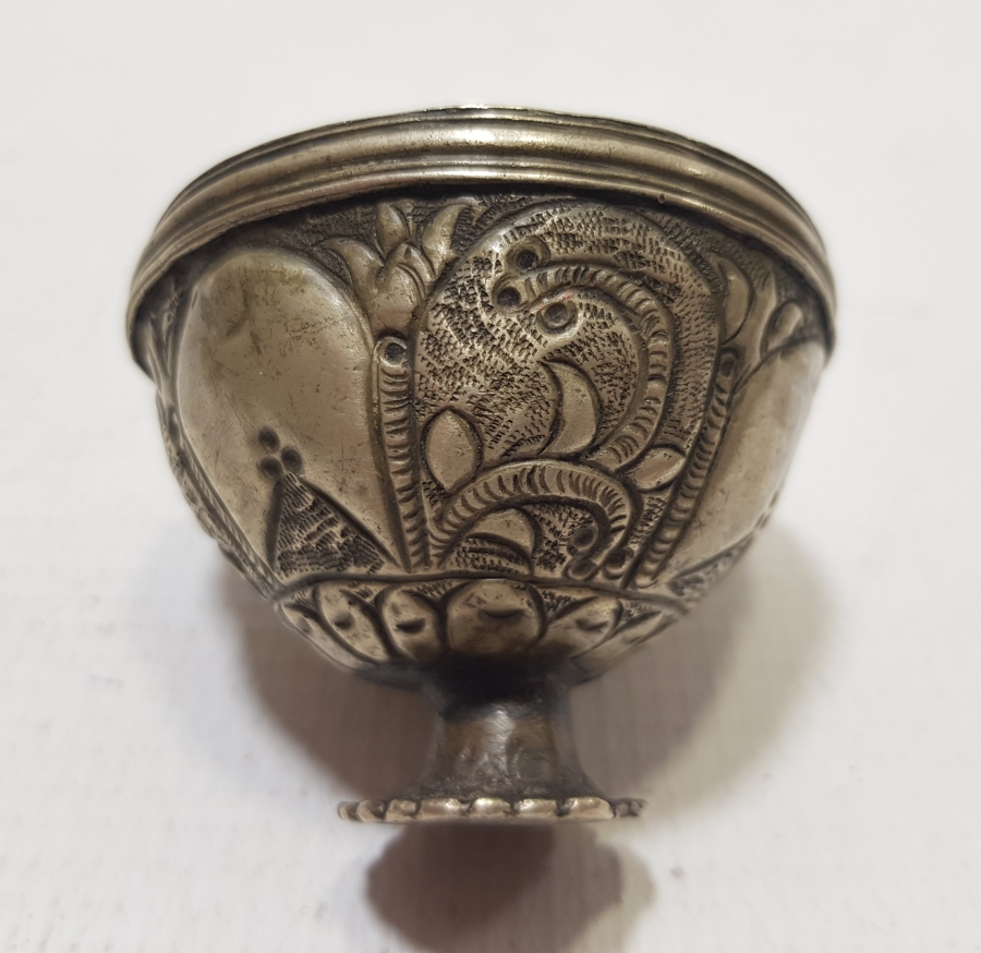 ÜZERİ KABARTMA İŞÇİLİKLİ ERKEN DÖNEM NADİR OSMANLI FİNCAN ZARFI