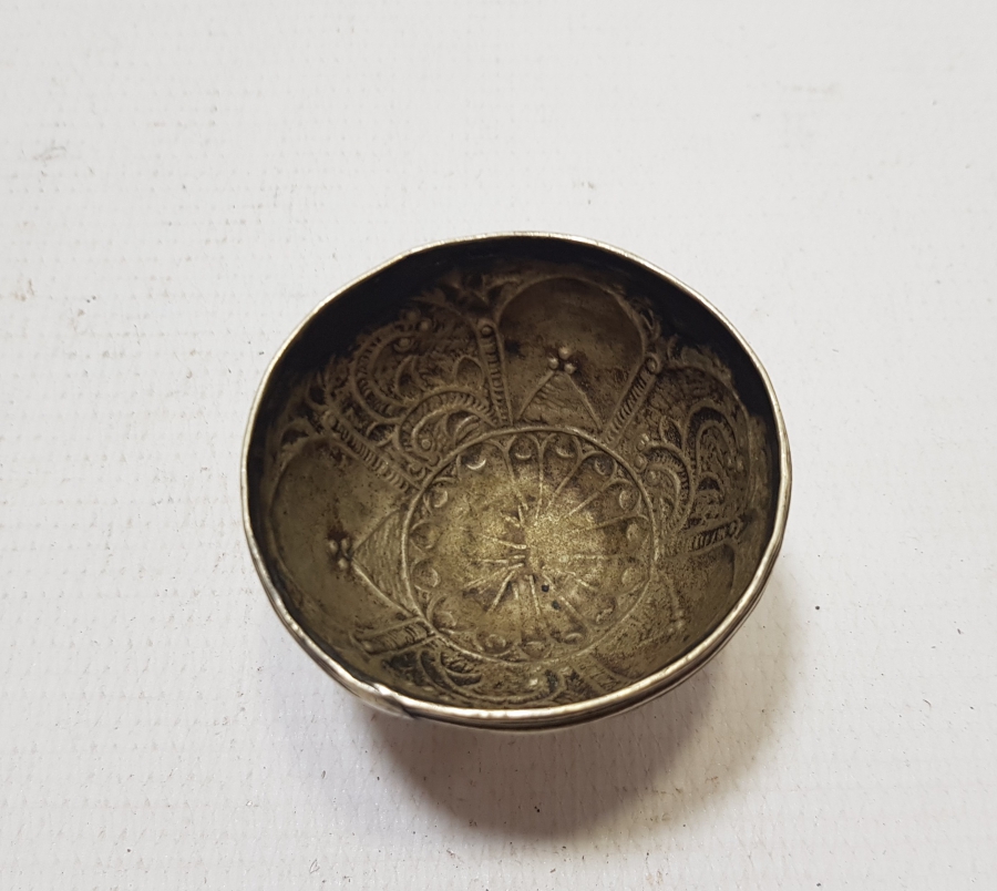 ÜZERİ KABARTMA İŞÇİLİKLİ ERKEN DÖNEM NADİR OSMANLI FİNCAN ZARFI