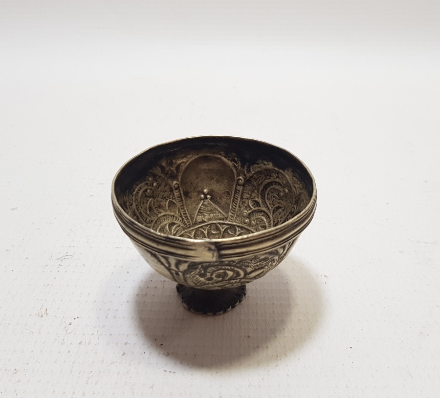 ÜZERİ KABARTMA İŞÇİLİKLİ ERKEN DÖNEM NADİR OSMANLI FİNCAN ZARFI