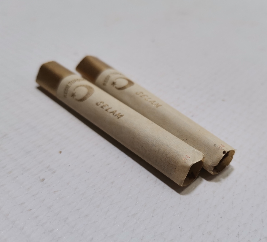 OSMANLI DÖNEMİ İKİ ADET İÇİLMEMİŞ NADİR SİGARA