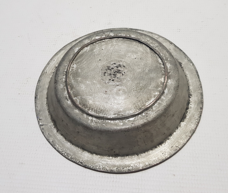 ÜZERİ ERMENİCE YAZILI OSMANLI DÖNEMİ ERMENİ BAKIR TABAK