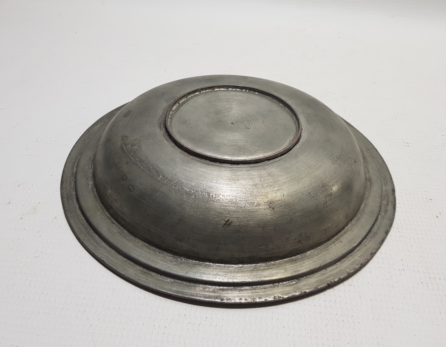 USTA DAMGALI VE OSMANLICA YAZILI OSMANLI DÖNEMİ BAKIR TABAK