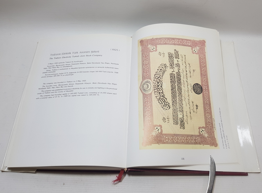 ESKİ TAHVİLLER VE HİSSE SENETLERİ KONULU PRESTİJ KİTAP