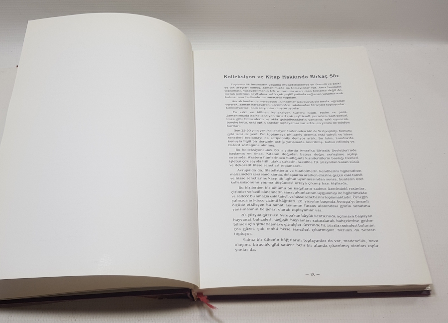 ESKİ TAHVİLLER VE HİSSE SENETLERİ KONULU PRESTİJ KİTAP