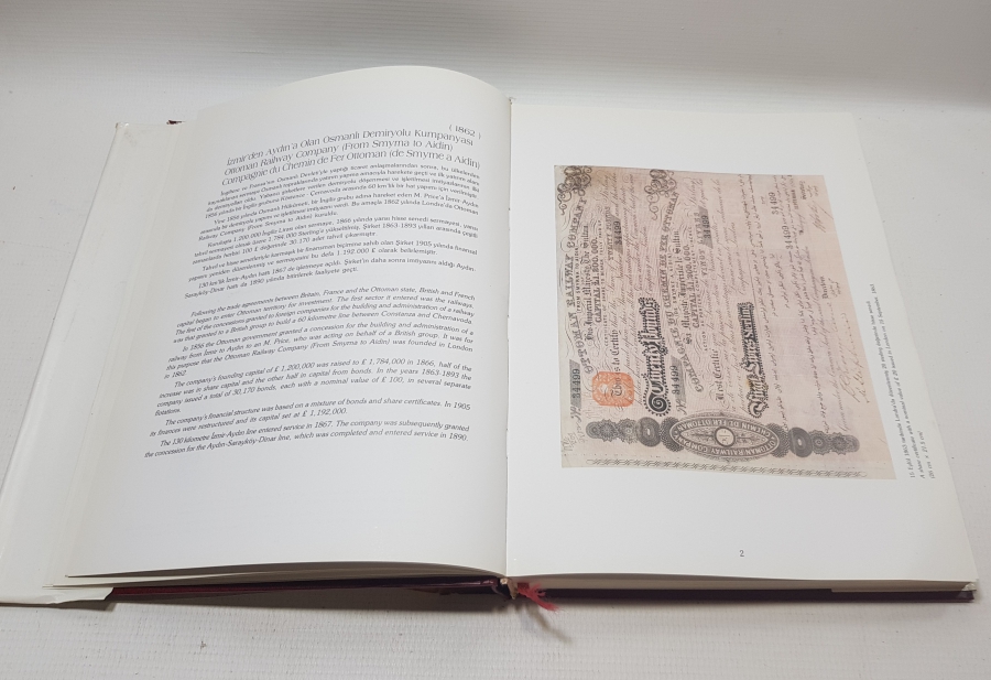 ESKİ TAHVİLLER VE HİSSE SENETLERİ KONULU PRESTİJ KİTAP