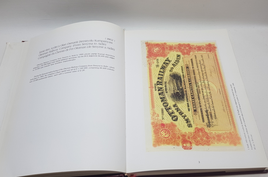 ESKİ TAHVİLLER VE HİSSE SENETLERİ KONULU PRESTİJ KİTAP