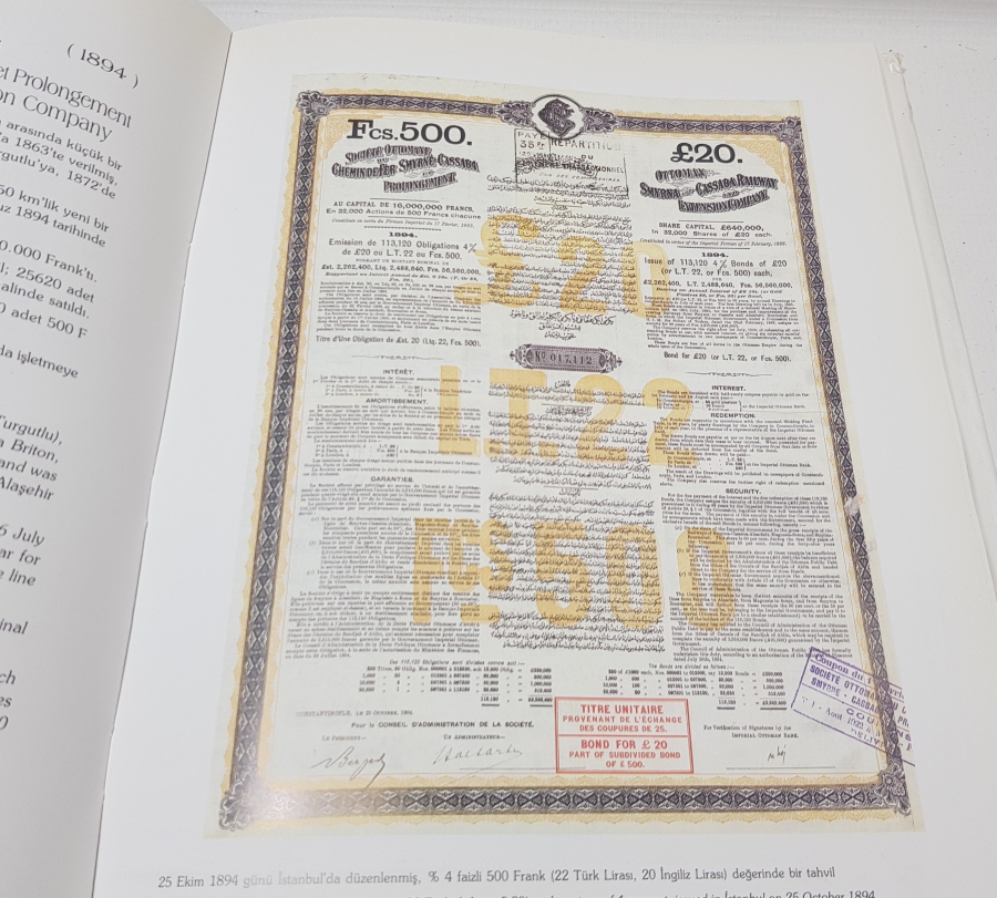 ESKİ TAHVİLLER VE HİSSE SENETLERİ KONULU PRESTİJ KİTAP