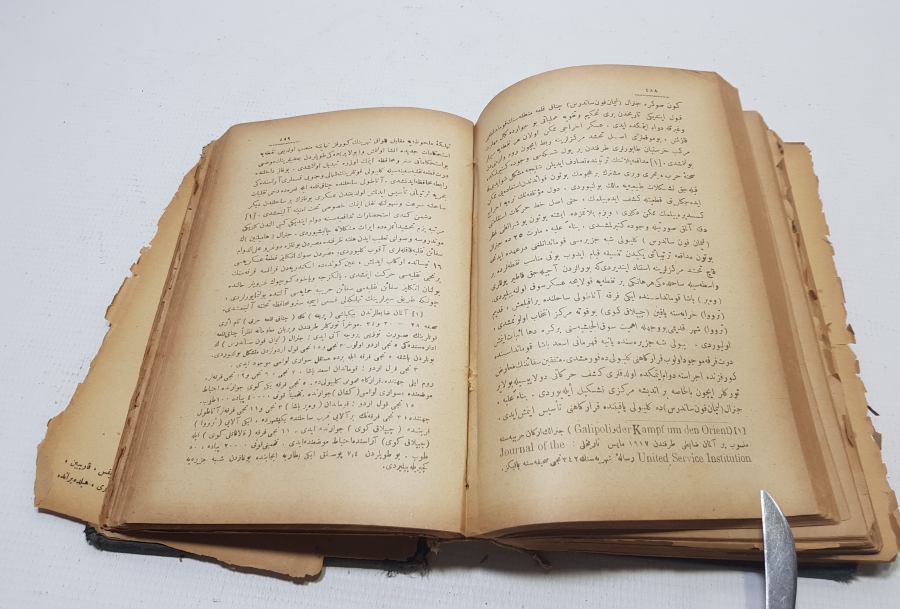 HAREKAT-I BAHRİYE İSİMLİ 1927 YILI BASKI KİTABIN 1. CİLDİ