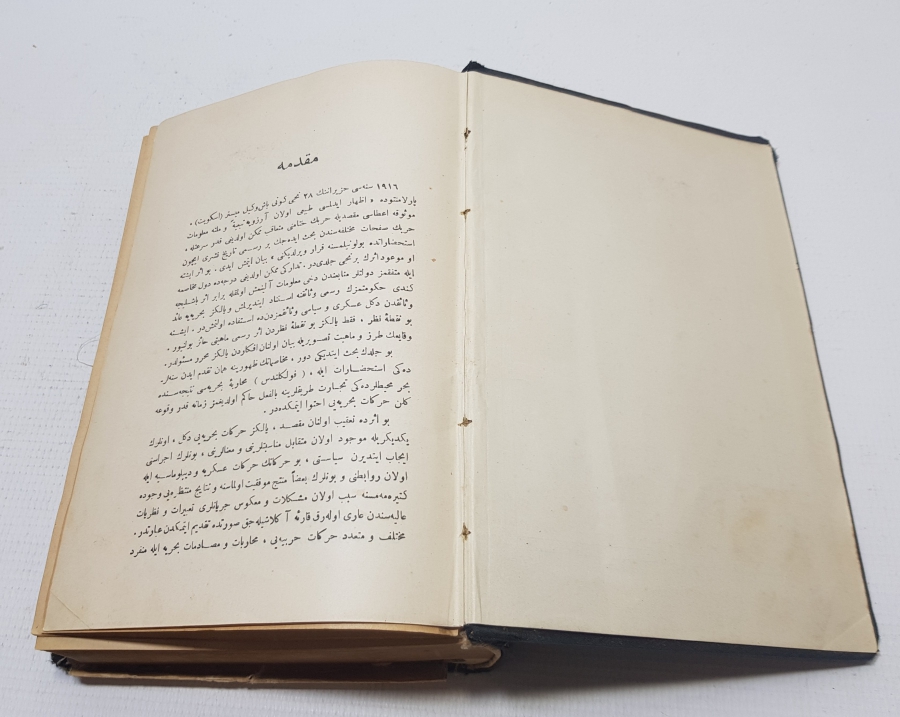 HAREKAT-I BAHRİYE İSİMLİ 1928 YILI BASKI KİTABIN 2. CİLDİ