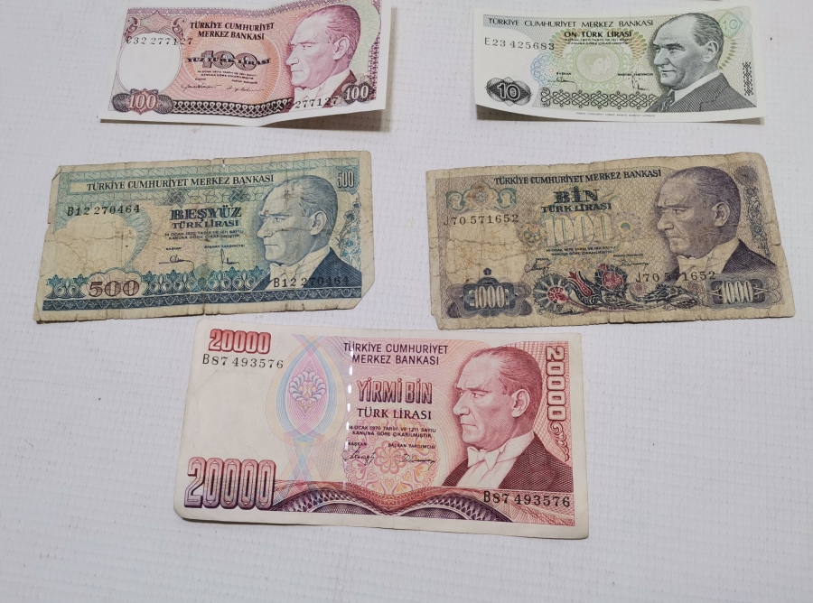 ANTİKA KAĞIT PARA LOTU