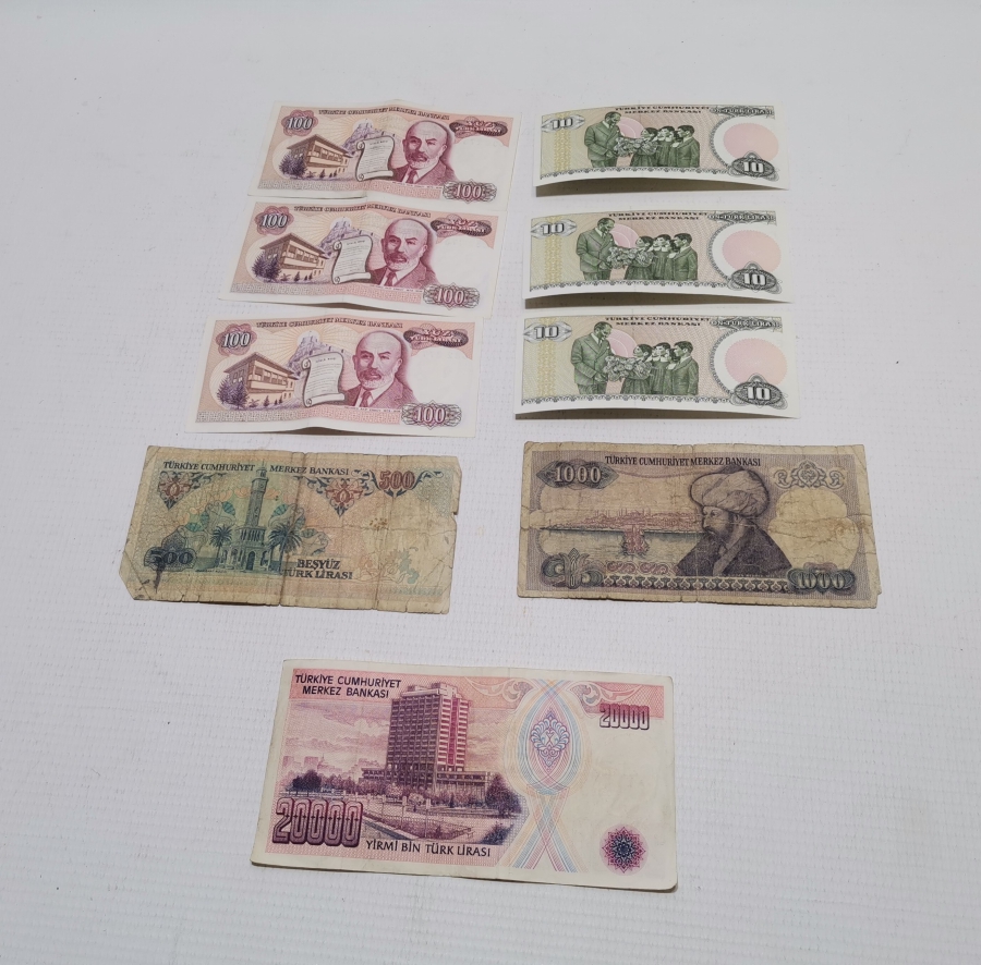 ANTİKA KAĞIT PARA LOTU