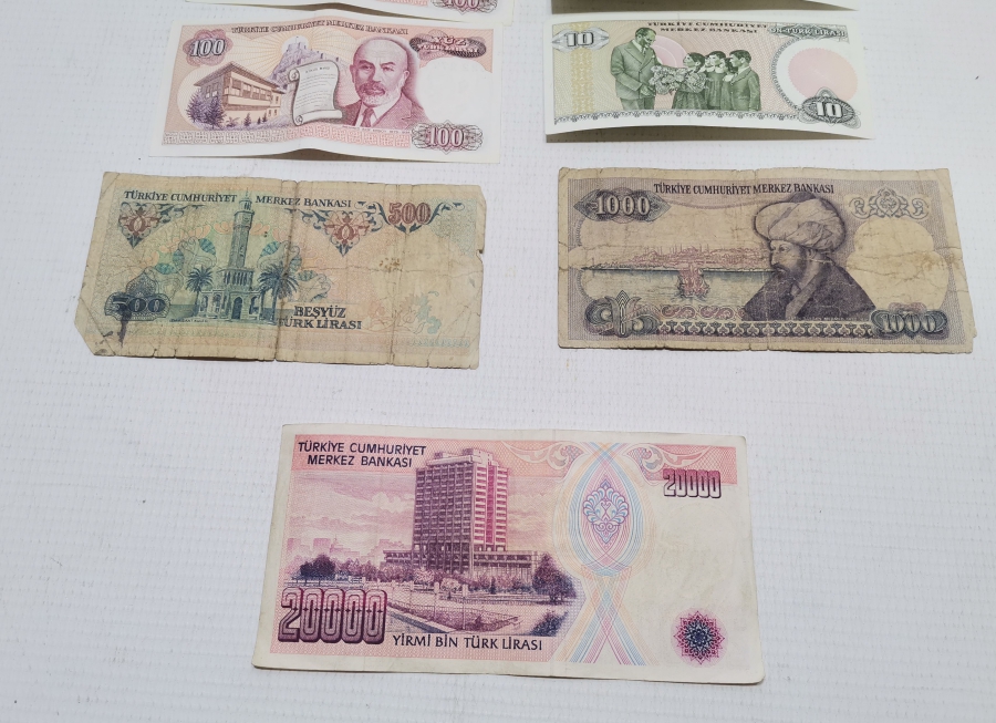 ANTİKA KAĞIT PARA LOTU