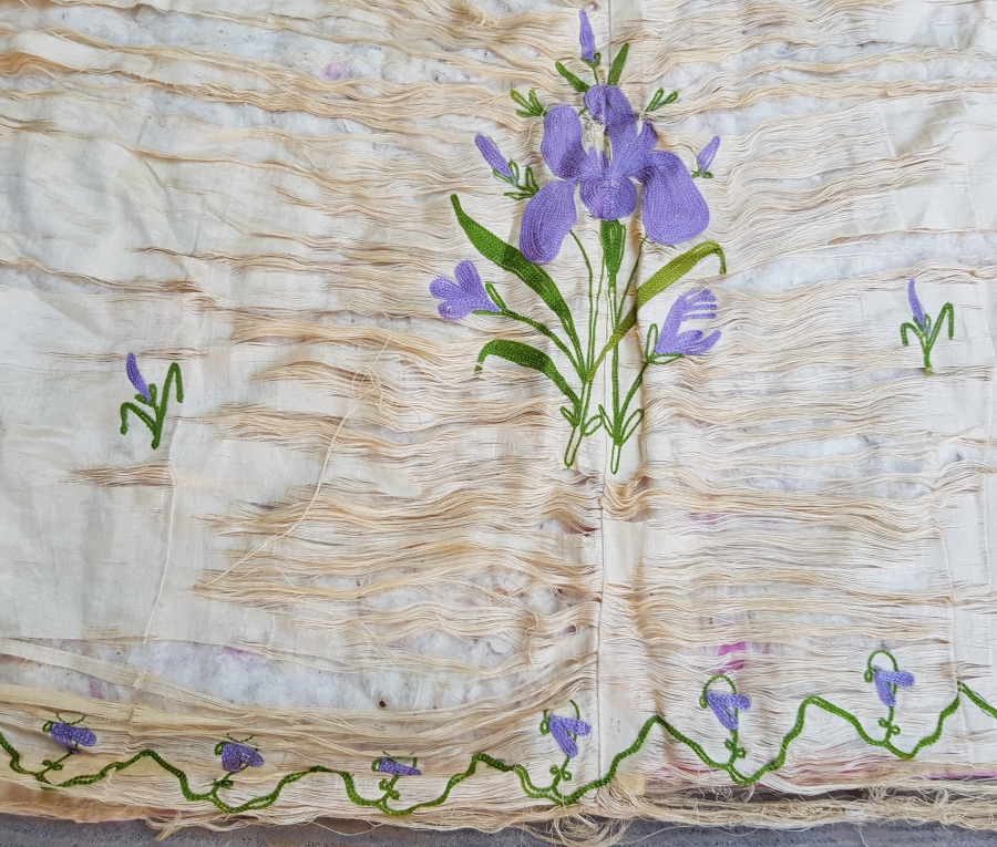 OSMANLI DÖNEMİ İPEK ATLAS SECCADE