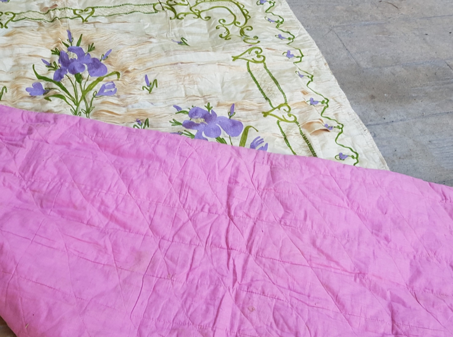 OSMANLI DÖNEMİ İPEK ATLAS SECCADE