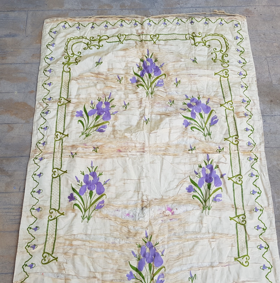 OSMANLI DÖNEMİ İPEK ATLAS SECCADE