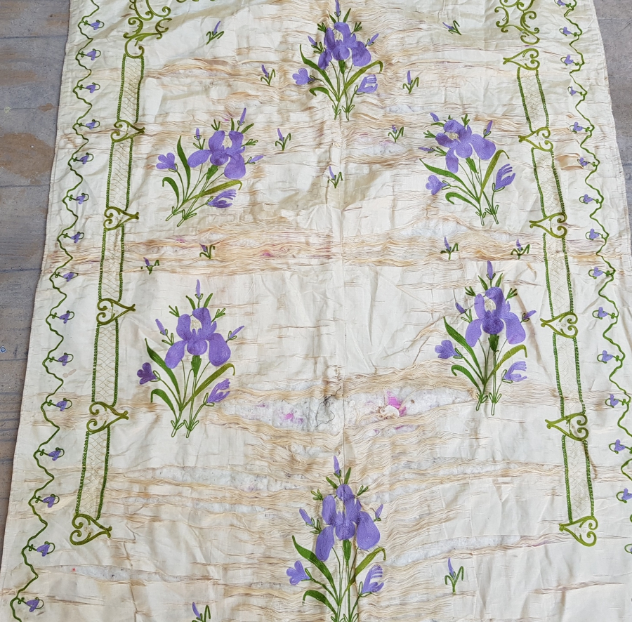 OSMANLI DÖNEMİ İPEK ATLAS SECCADE